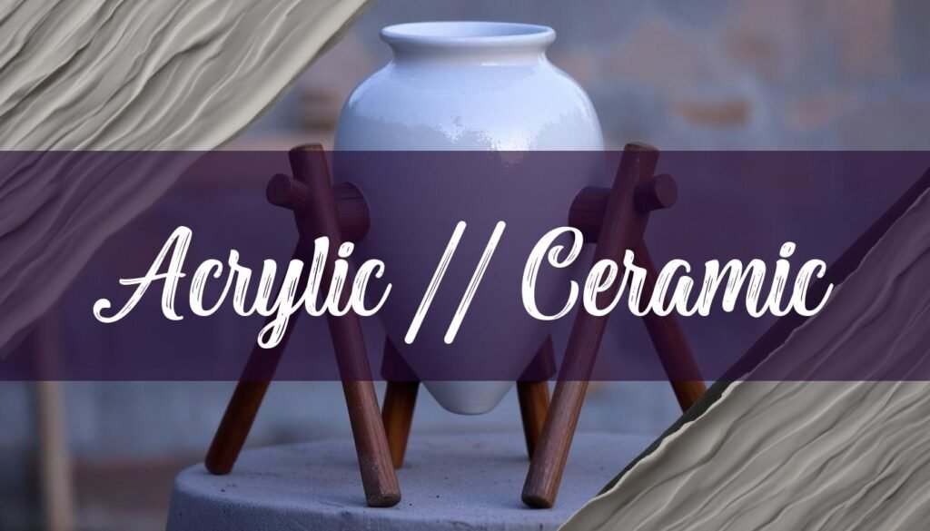How to Use Acrylic Paint on Ceramic: A Complete Guide