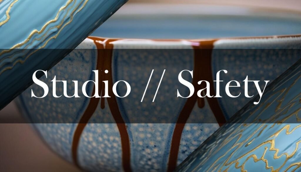Pottery Studio Safety: A Guide to Health and Prevention