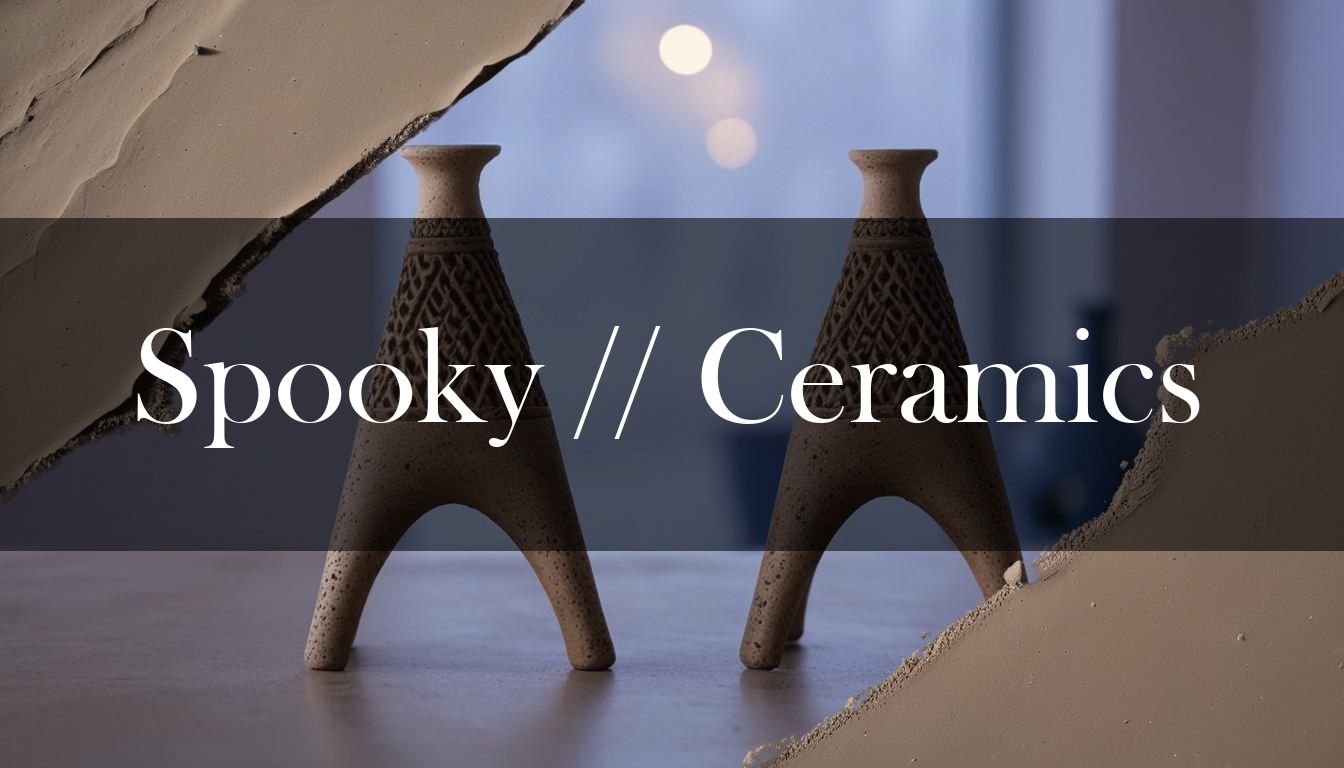 Spooky Ceramics: Painting Halloween Pottery